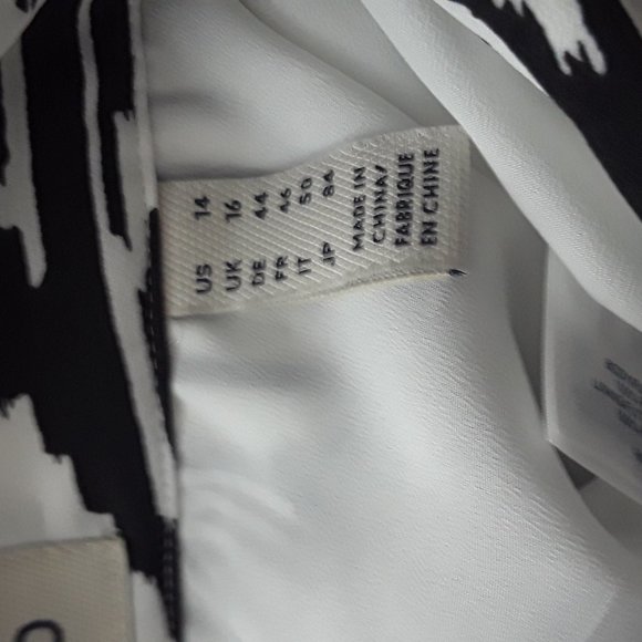 Lands end canvas ikat pleated skirt - Picture 5 of 5